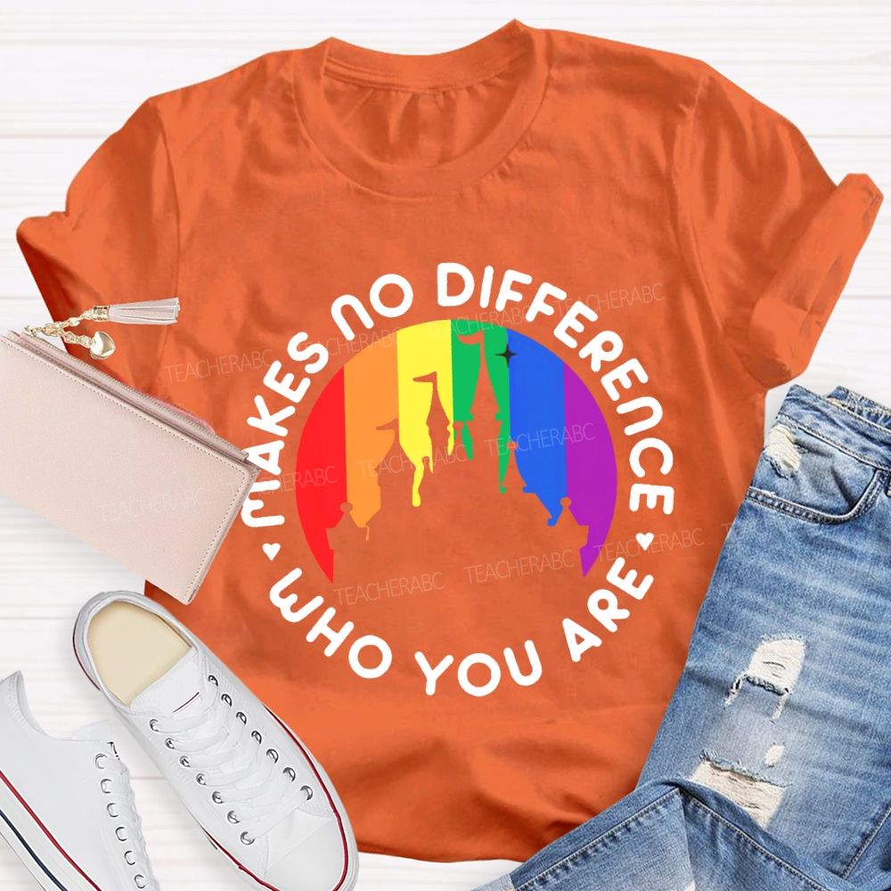 Makes No Difference Who You Are Human Rights T-shirt