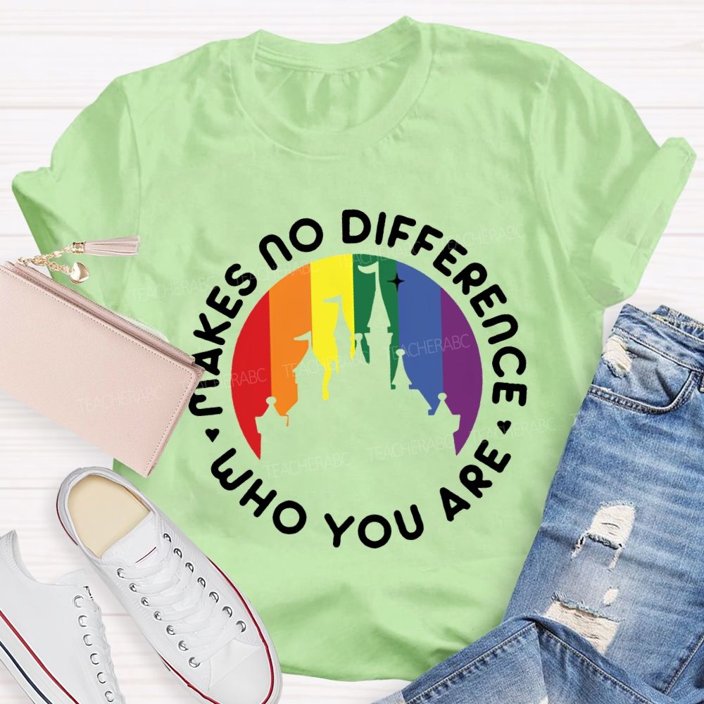 Makes No Difference Who You Are Human Rights T-shirt