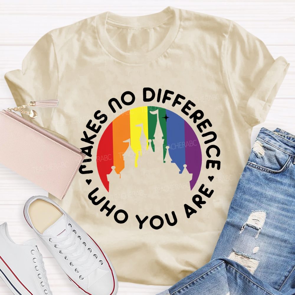 Makes No Difference Who You Are Human Rights T-shirt