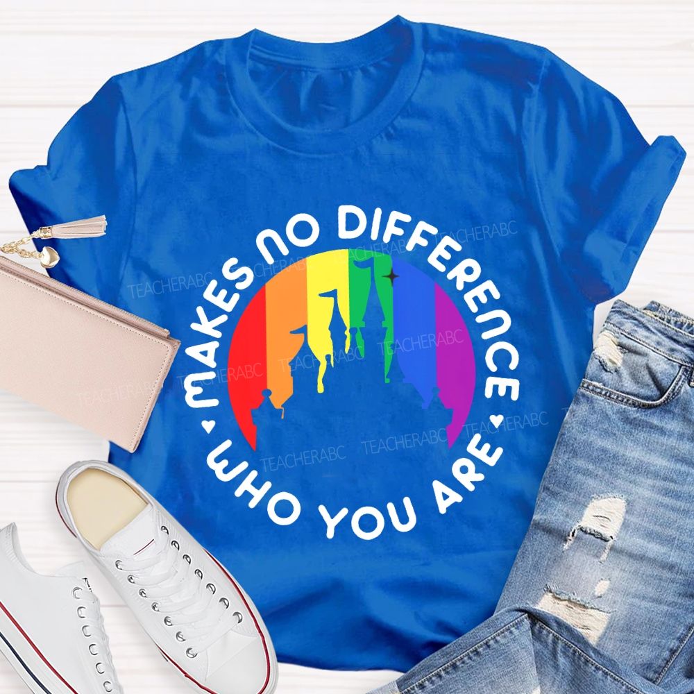 Makes No Difference Who You Are Human Rights T-shirt