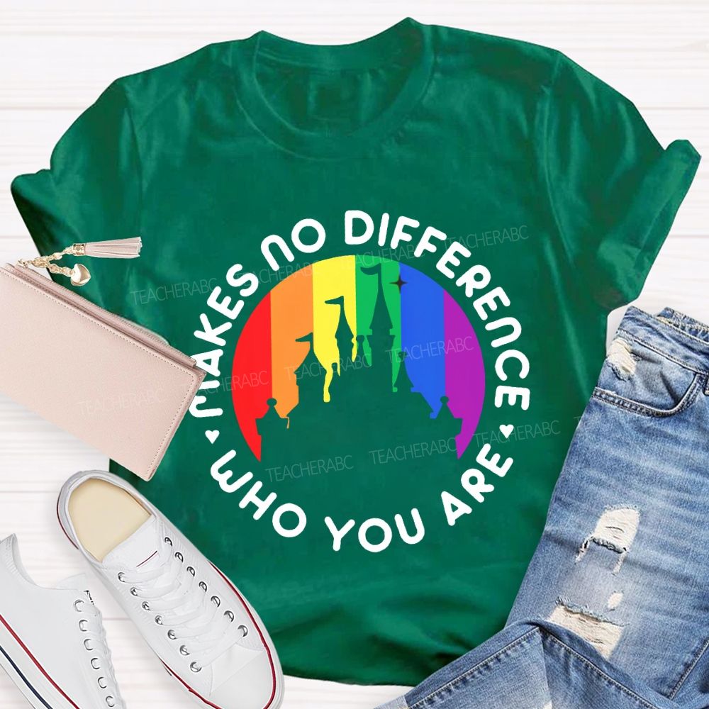 Makes No Difference Who You Are Human Rights T-shirt