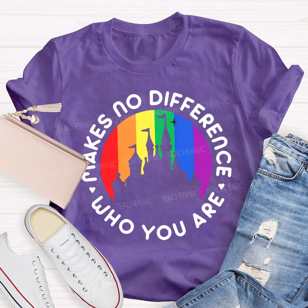 Makes No Difference Who You Are Human Rights T-shirt