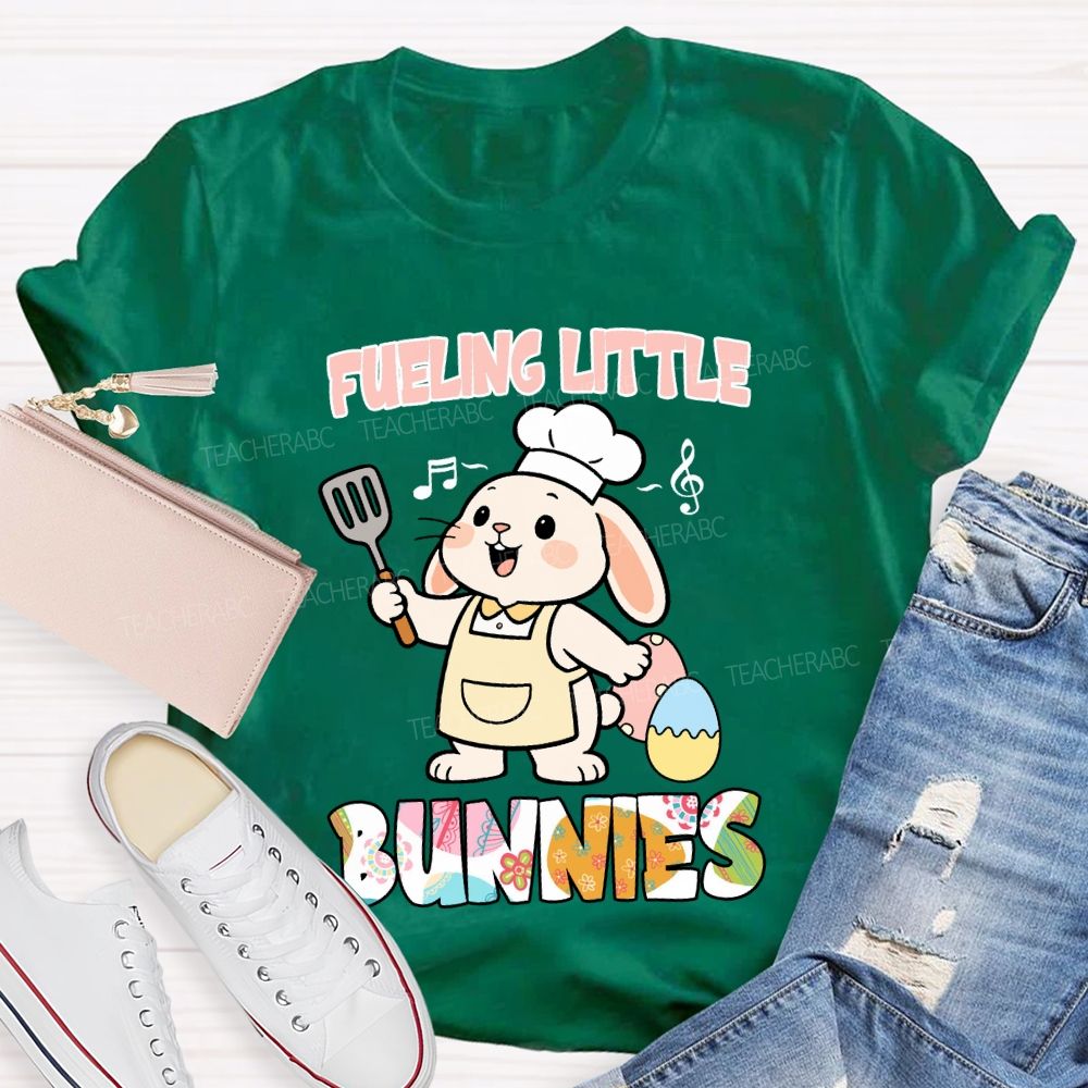 Fueling Little Bunnies Lunch Lady T-Shirt