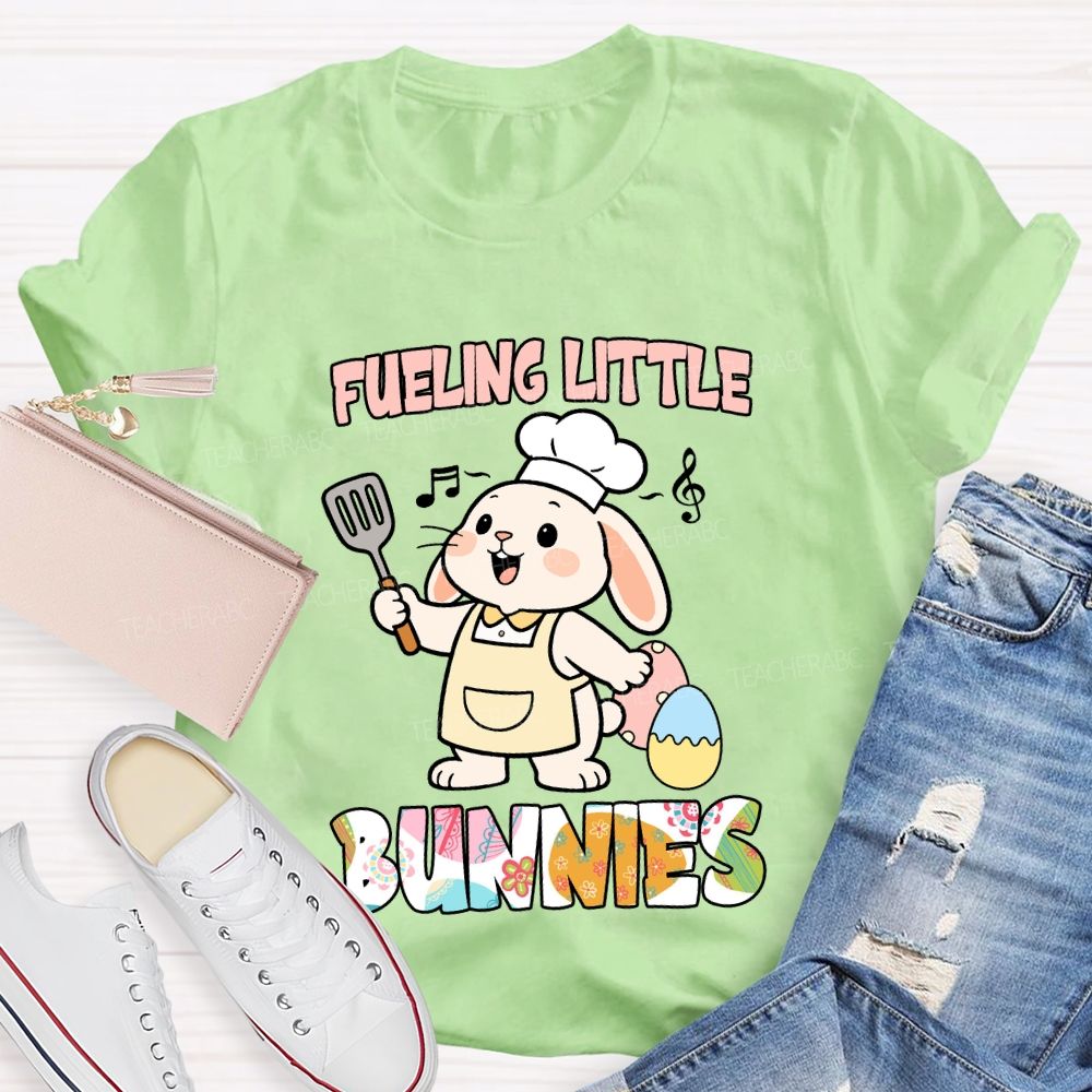 Fueling Little Bunnies Lunch Lady T-Shirt