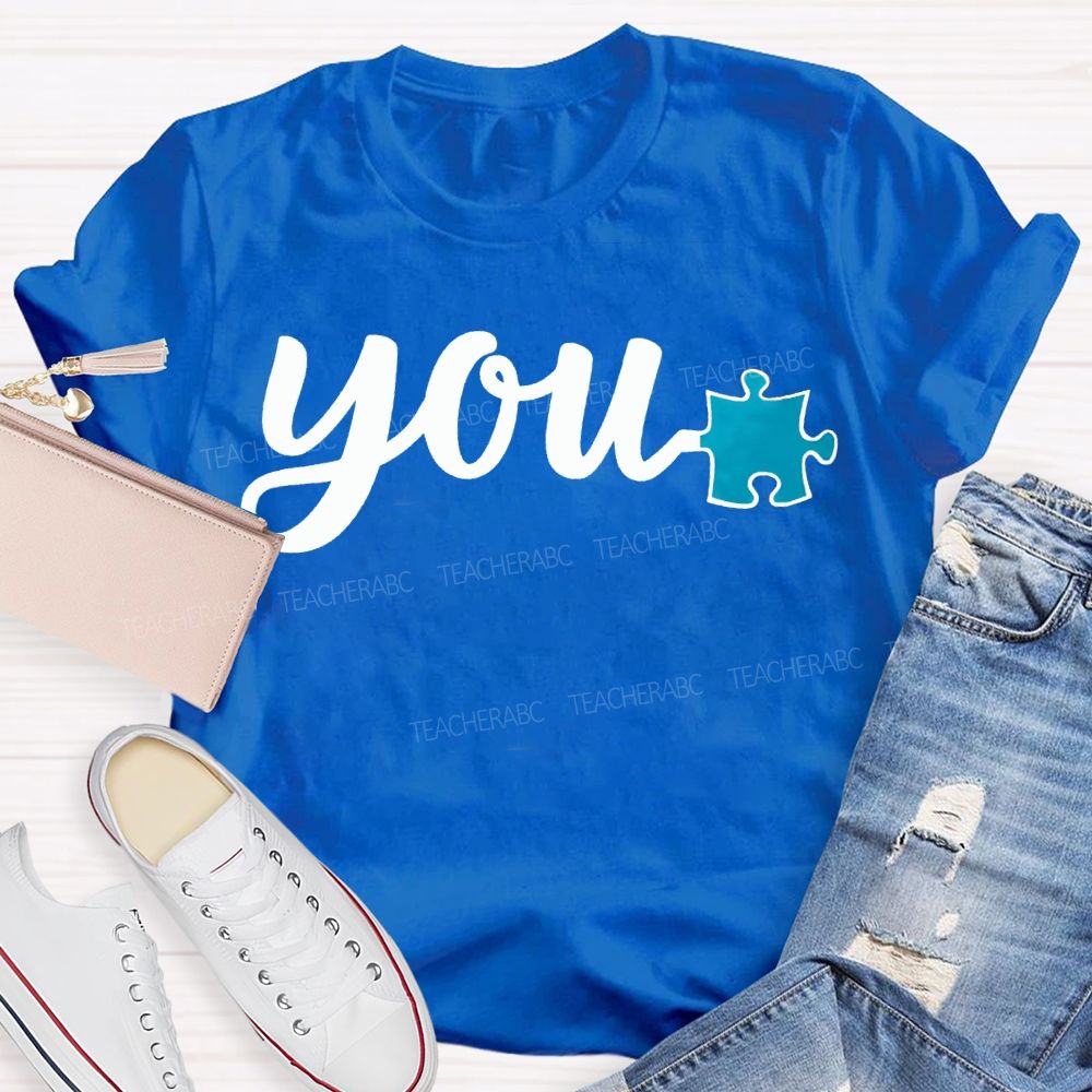 Special Education On Autism Awareness Teacher T-shirt