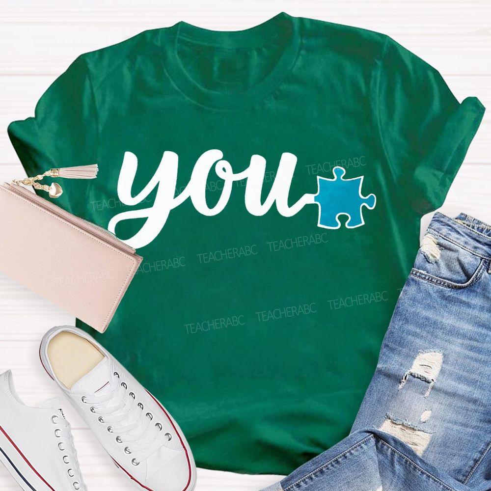 Special Education On Autism Awareness Teacher T-shirt