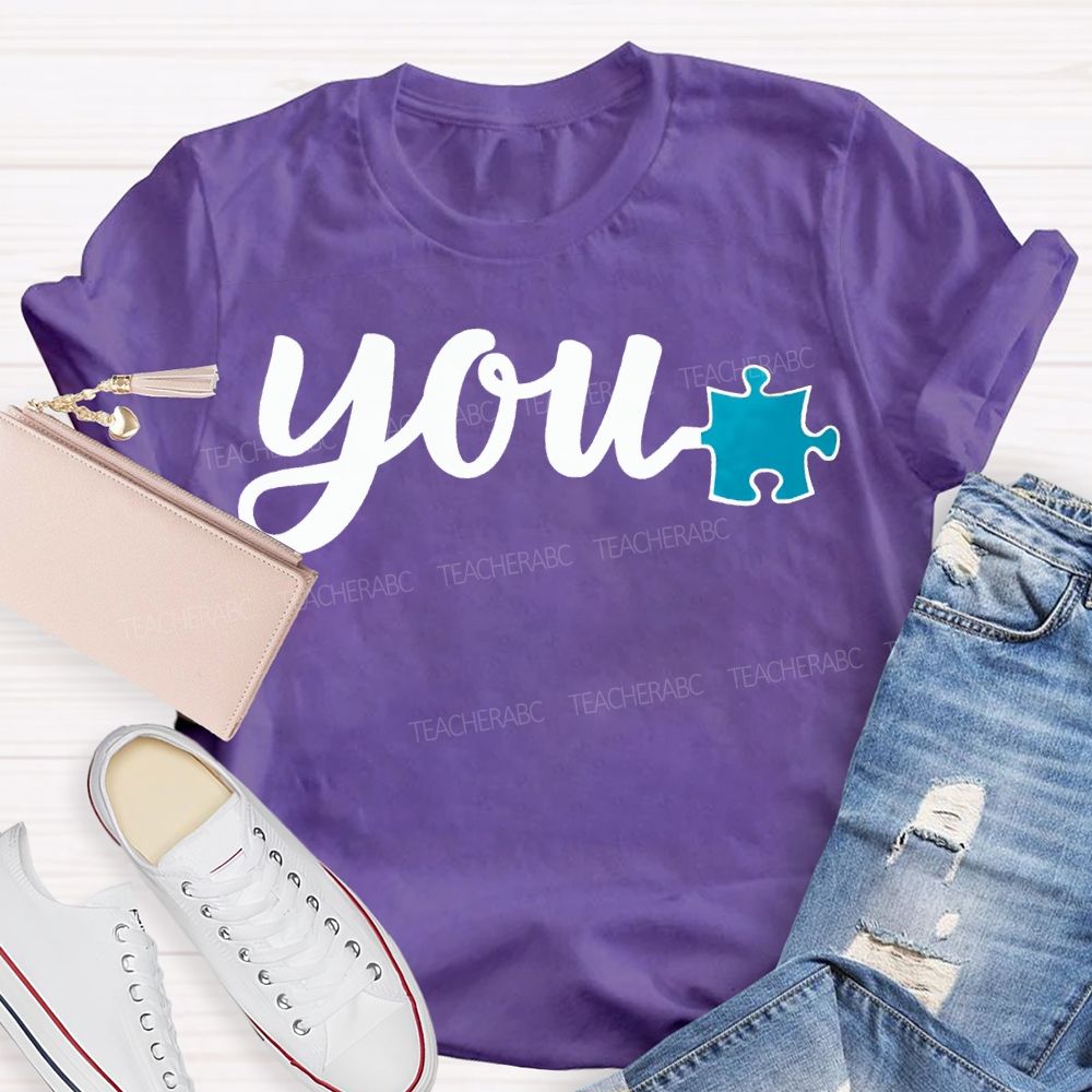 Special Education On Autism Awareness Teacher T-shirt