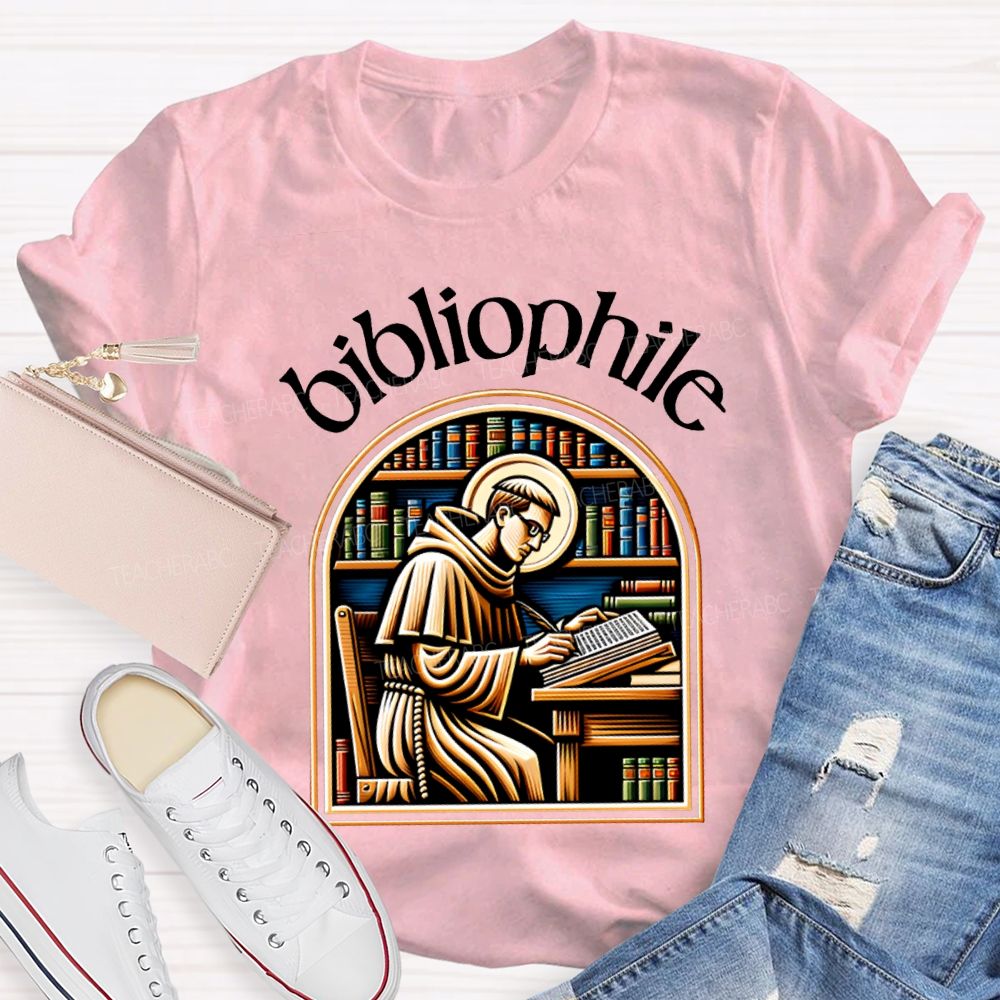 Bibliophile Book Lover Reading Bookish Teacher T-shirt
