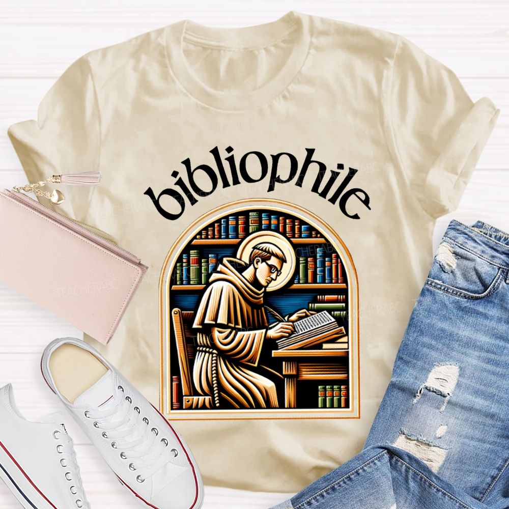 Bibliophile Book Lover Reading Bookish Teacher T-shirt