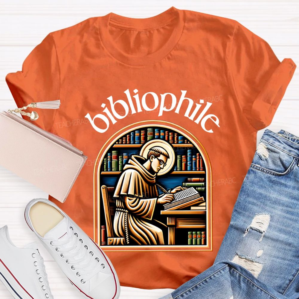 Bibliophile Book Lover Reading Bookish Teacher T-shirt