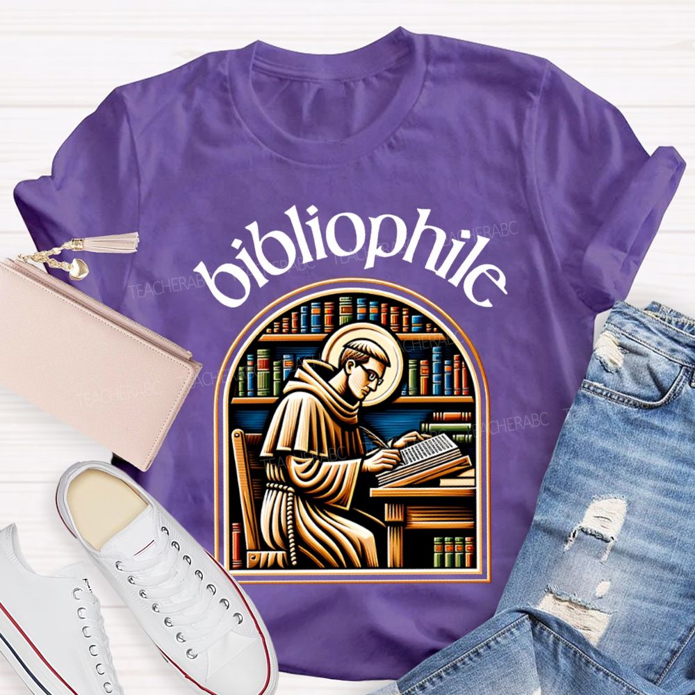 Bibliophile Book Lover Reading Bookish Teacher T-shirt