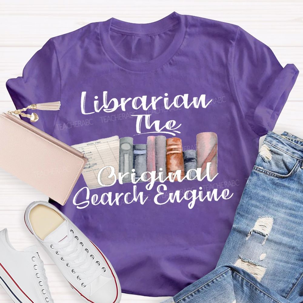 Librarian The Original Search Engine T-shirt