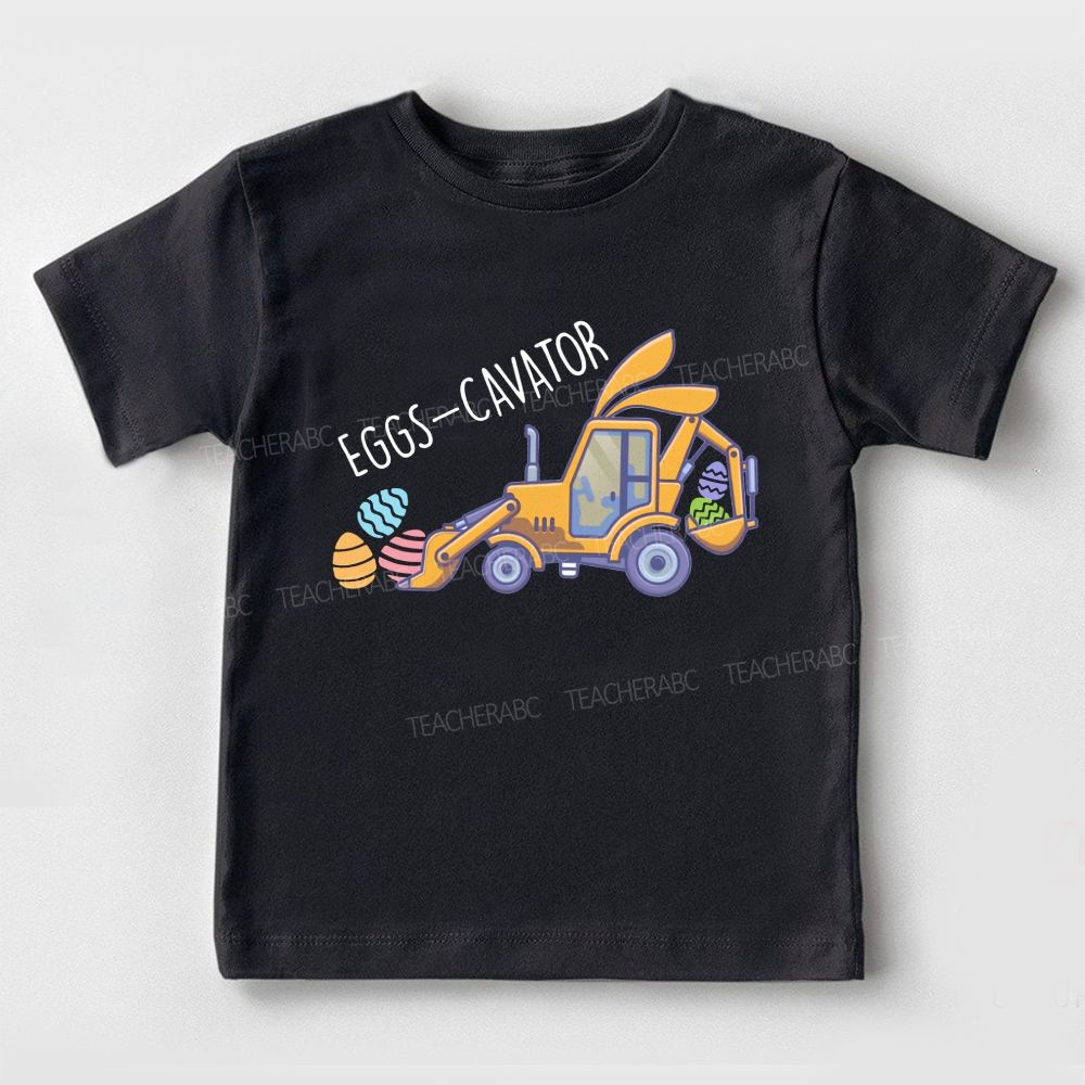 Eggs-Cavator Toddler T-shirts
