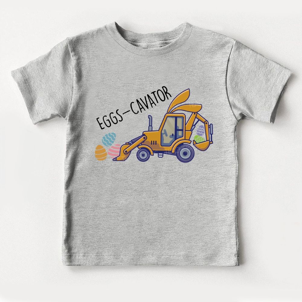 Eggs-Cavator Toddler T-shirts