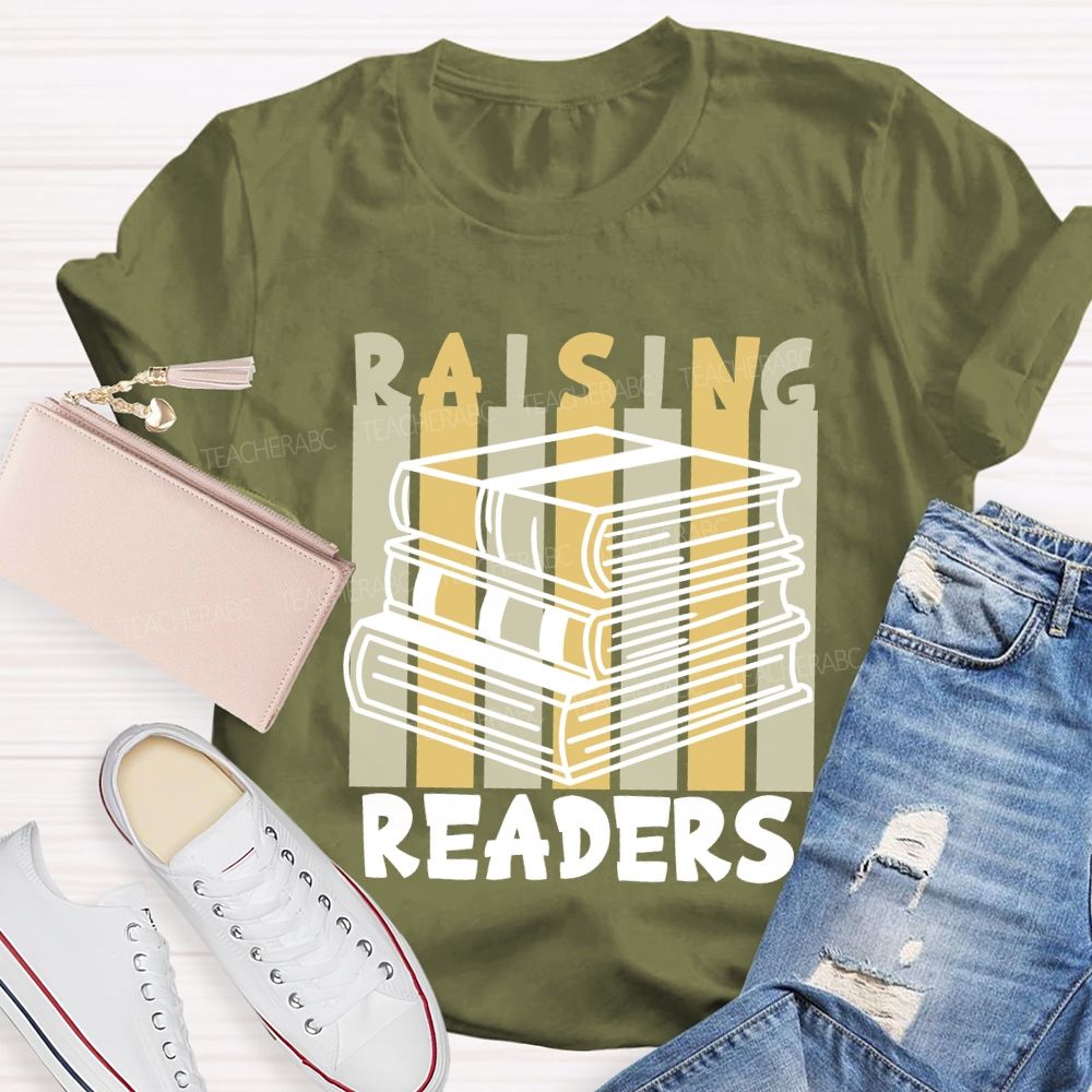 Raising Readers Teacher T-shirt