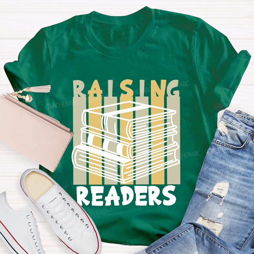 Raising Readers Teacher T-shirt