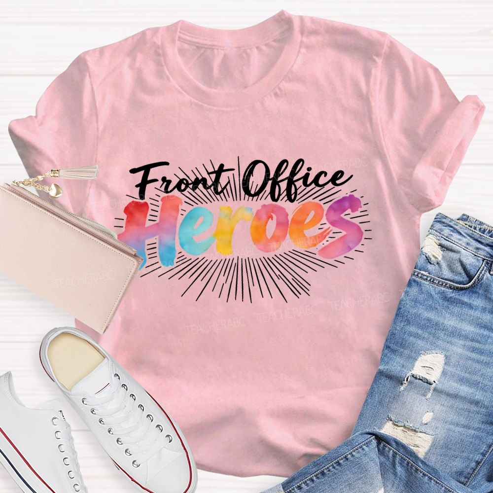 Front Office Heroes Teacher T-Shirt