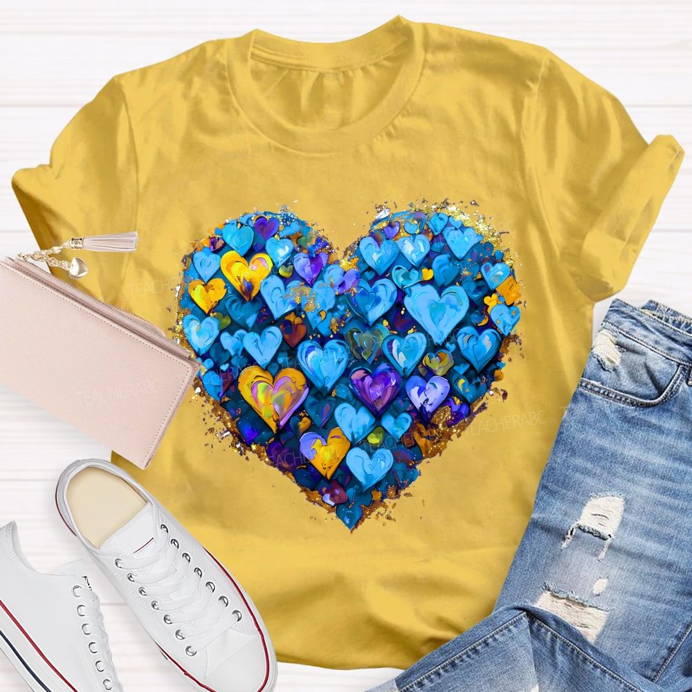 Down Syndrome Awareness Down Right Perfect Teacher T-shirt