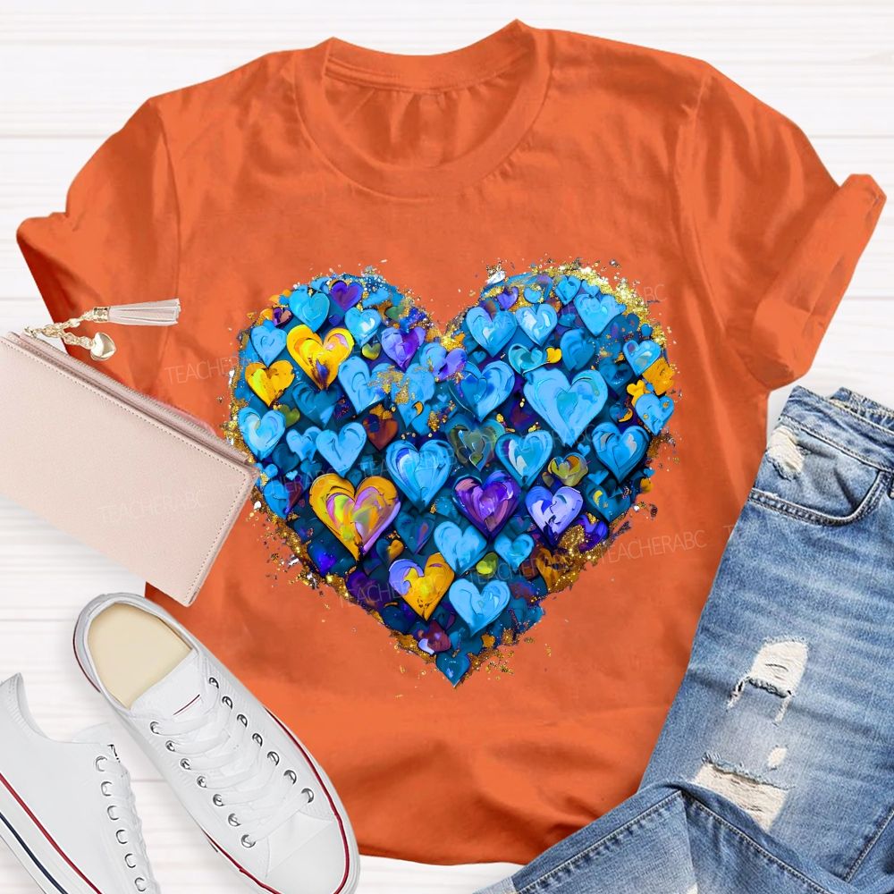 Down Syndrome Awareness Down Right Perfect Teacher T-shirt