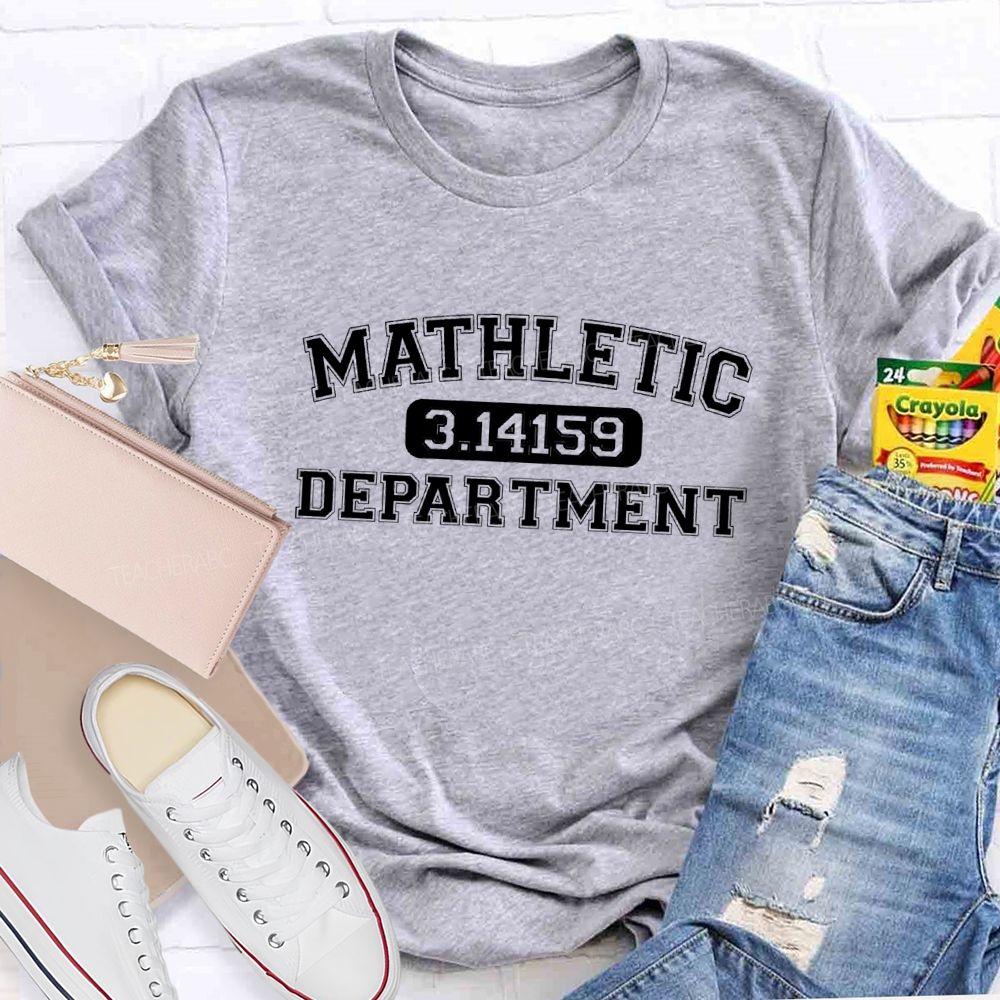 Mathletic Department Math Teacher T-shirt