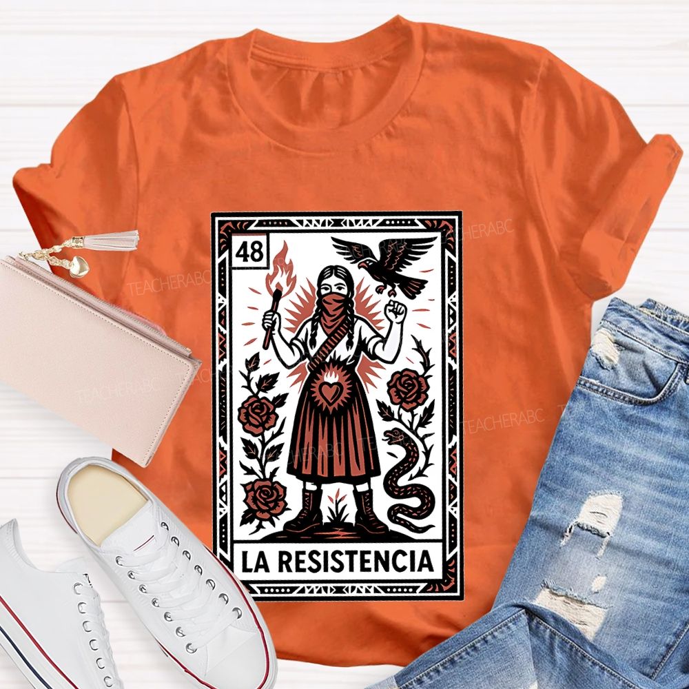 La Resistencia Teacher T-shirt