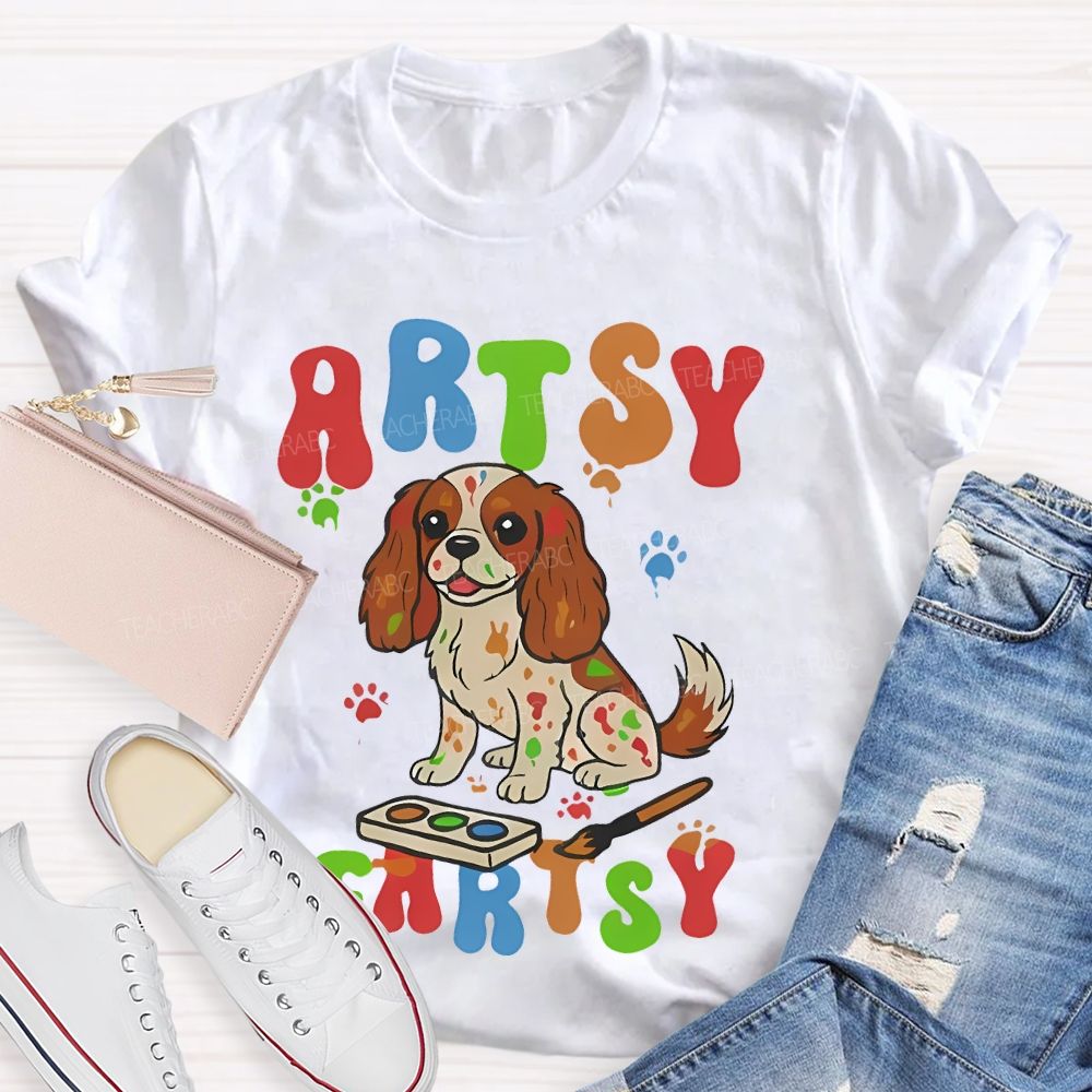 Artsy Fartsy Teacher T-shirt