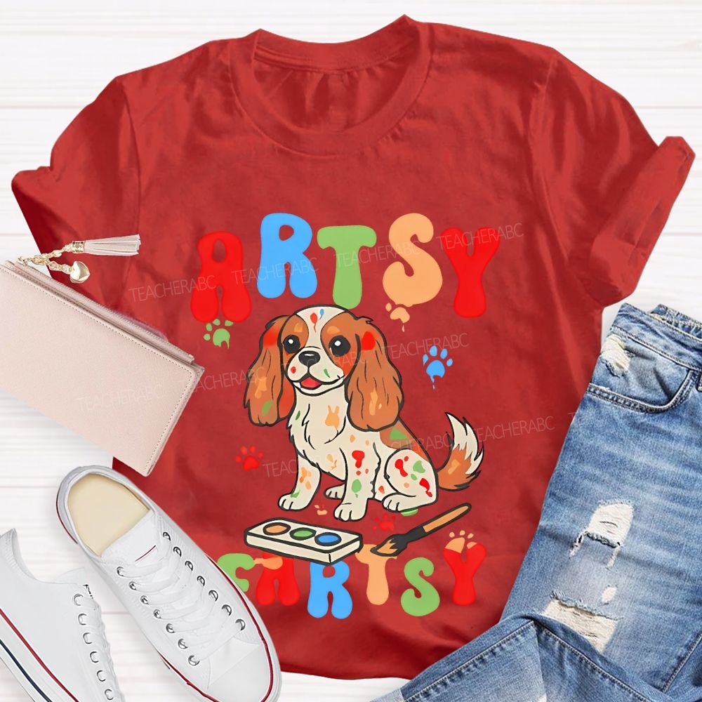 Artsy Fartsy Teacher T-shirt