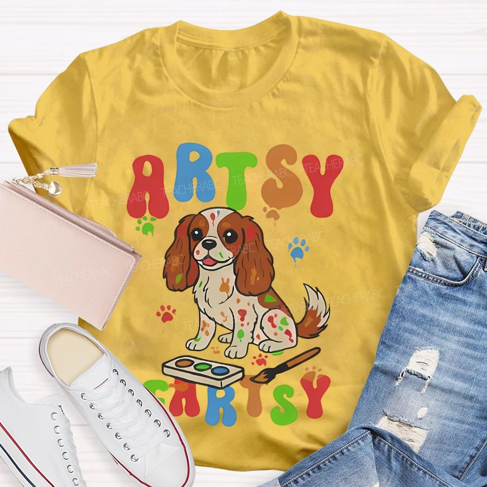 Artsy Fartsy Teacher T-shirt