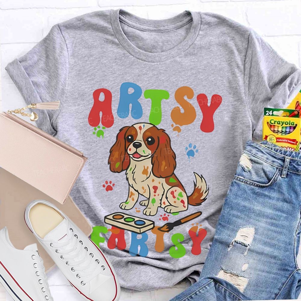 Artsy Fartsy Teacher T-shirt