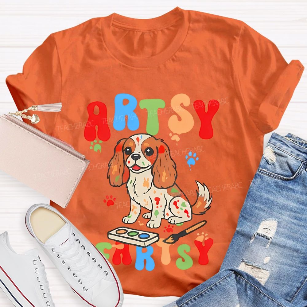 Artsy Fartsy Teacher T-shirt