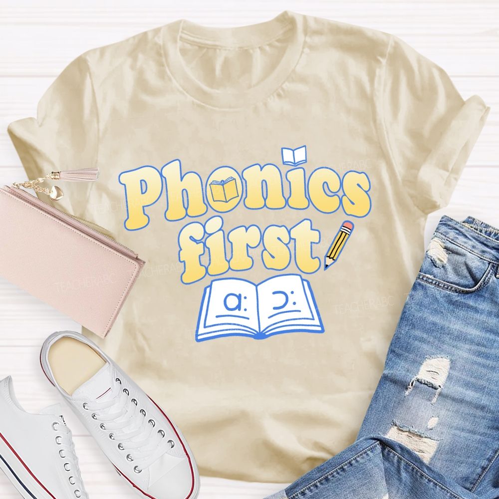 Phonics First Teacher T-shirt