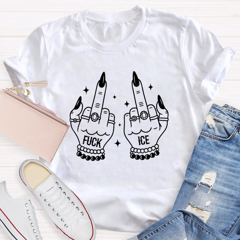 F*ck Ice Human Rights T-shirt
