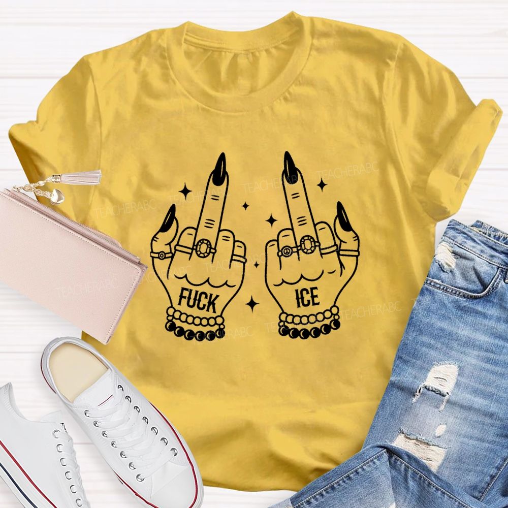 F*ck Ice Human Rights T-shirt