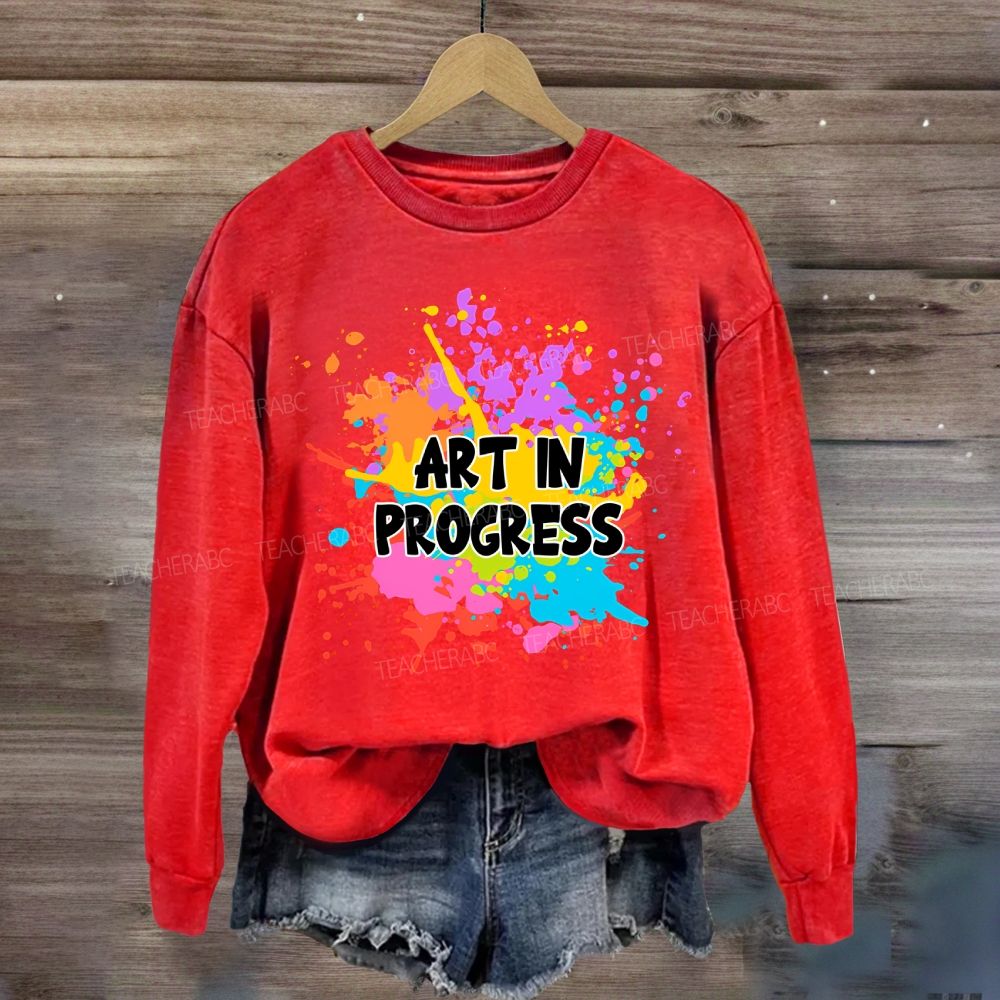 Art In Progress Sweatshirt