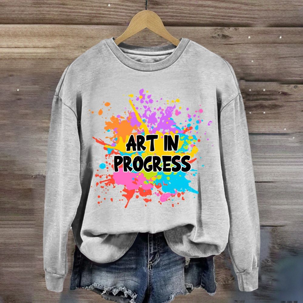 Art In Progress Sweatshirt