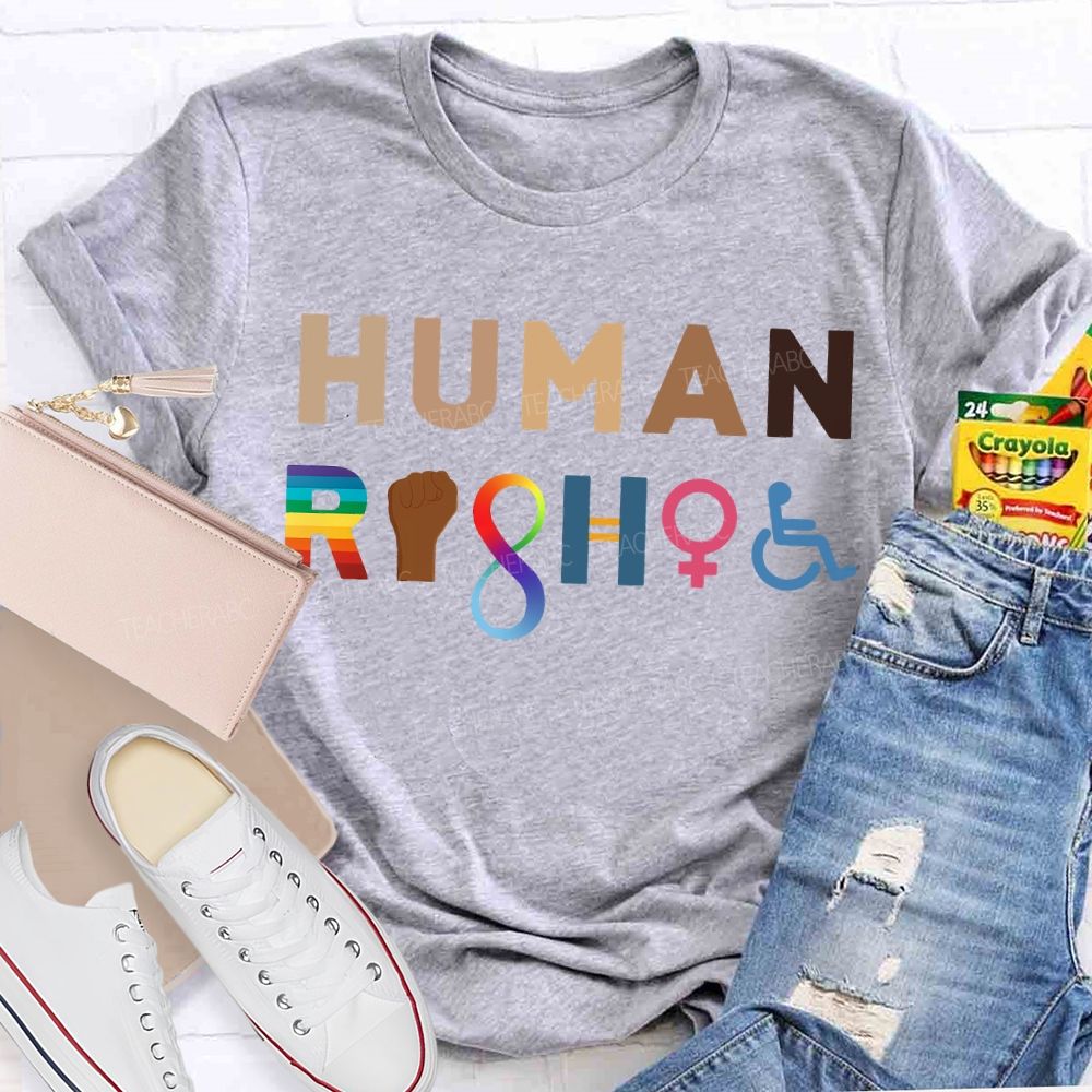 Human Equality Kind Be Both Social Justice Teacher T-shirt