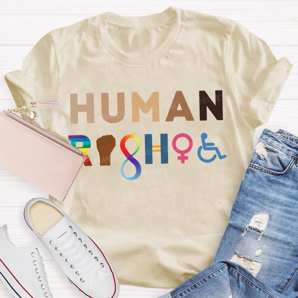 Human Equality Kind Be Both Social Justice Teacher T-shirt