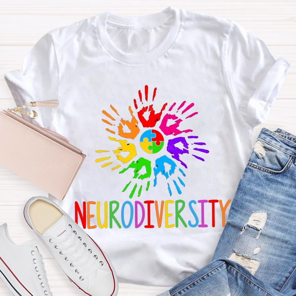 Embrace Neurodiversity Special Education Teacher T-shirt