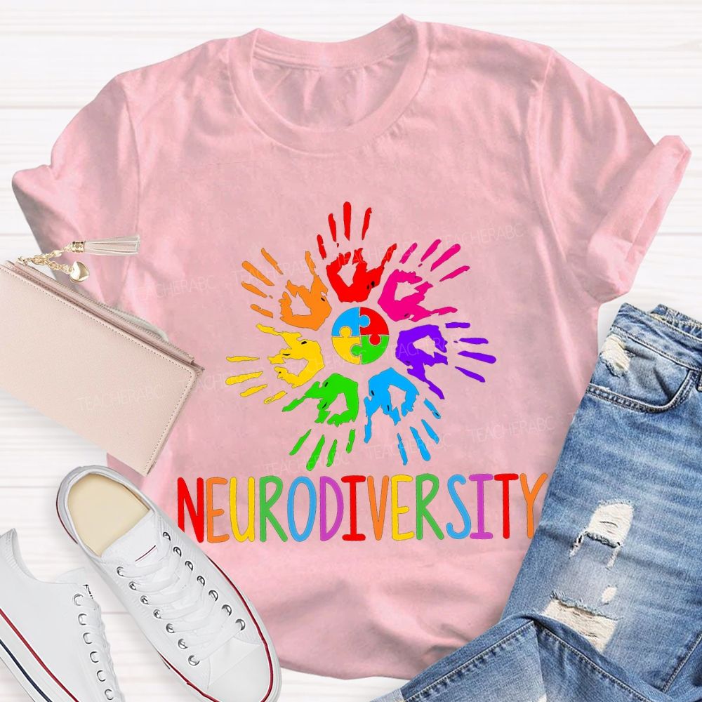 Embrace Neurodiversity Special Education Teacher T-shirt