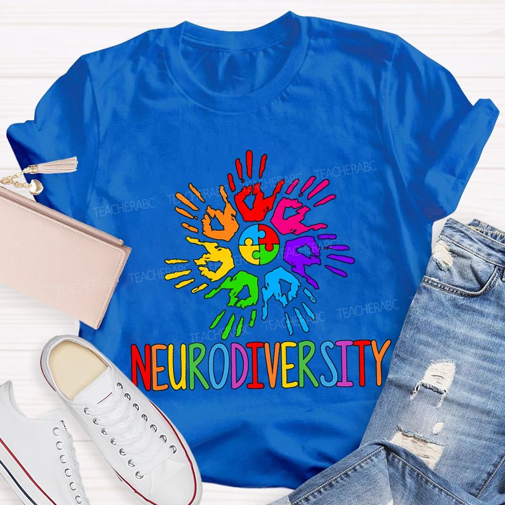 Embrace Neurodiversity Special Education Teacher T-shirt