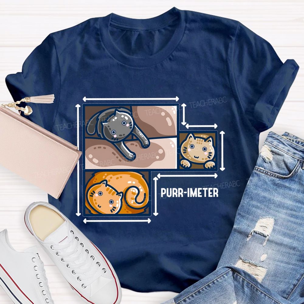 Purr-Imeter Teacher T-shirt