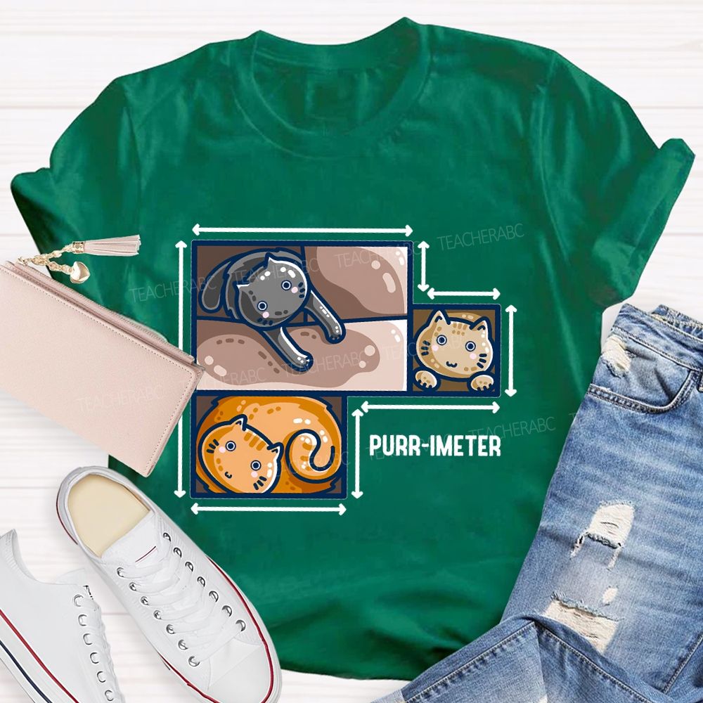 Purr-Imeter Teacher T-shirt