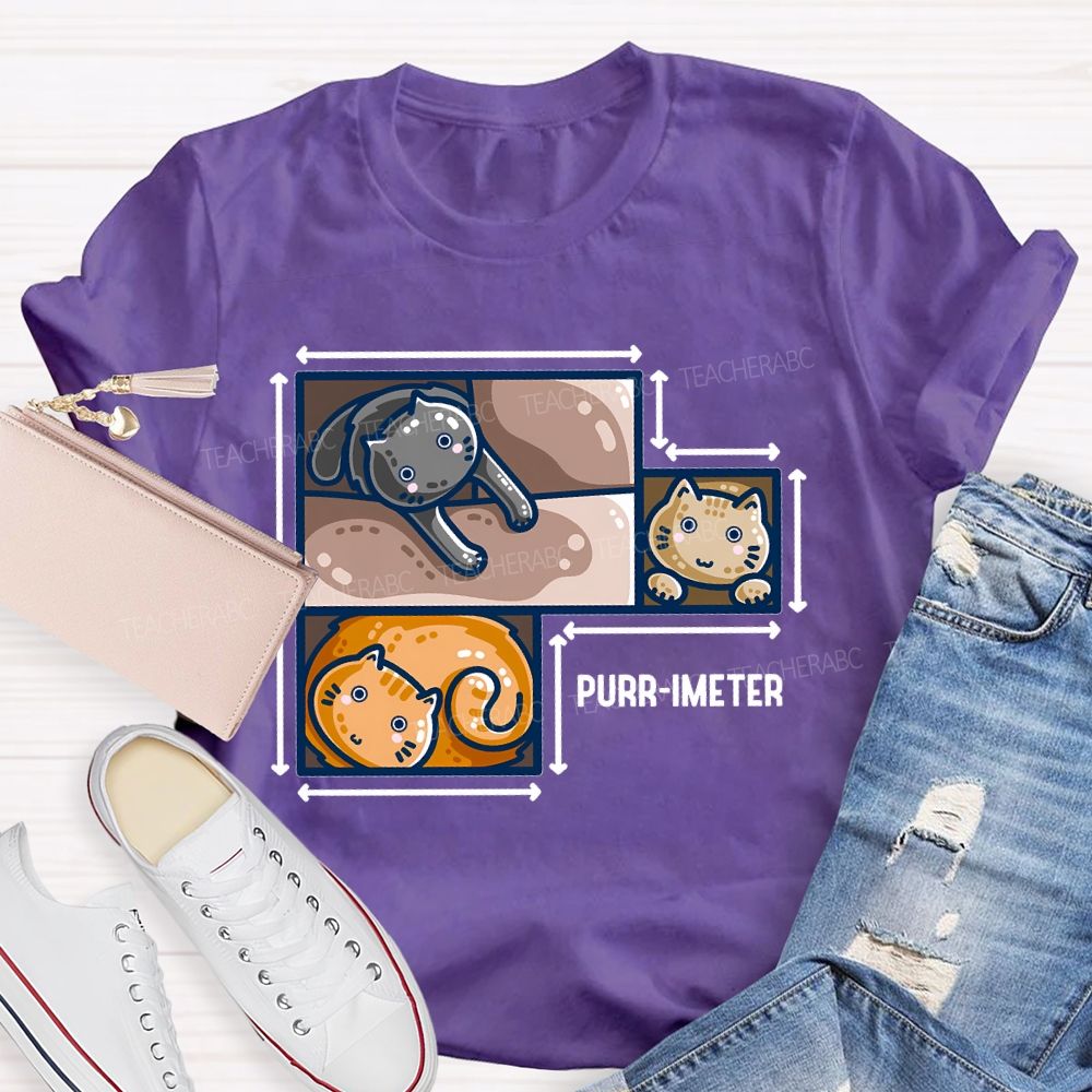 Purr-Imeter Teacher T-shirt