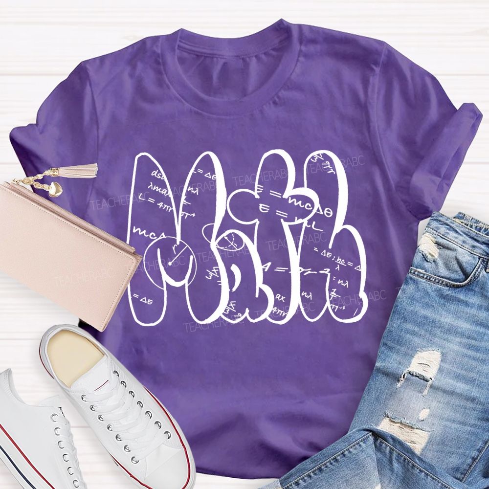 Mathematical Formula Math Teacher T-shirt
