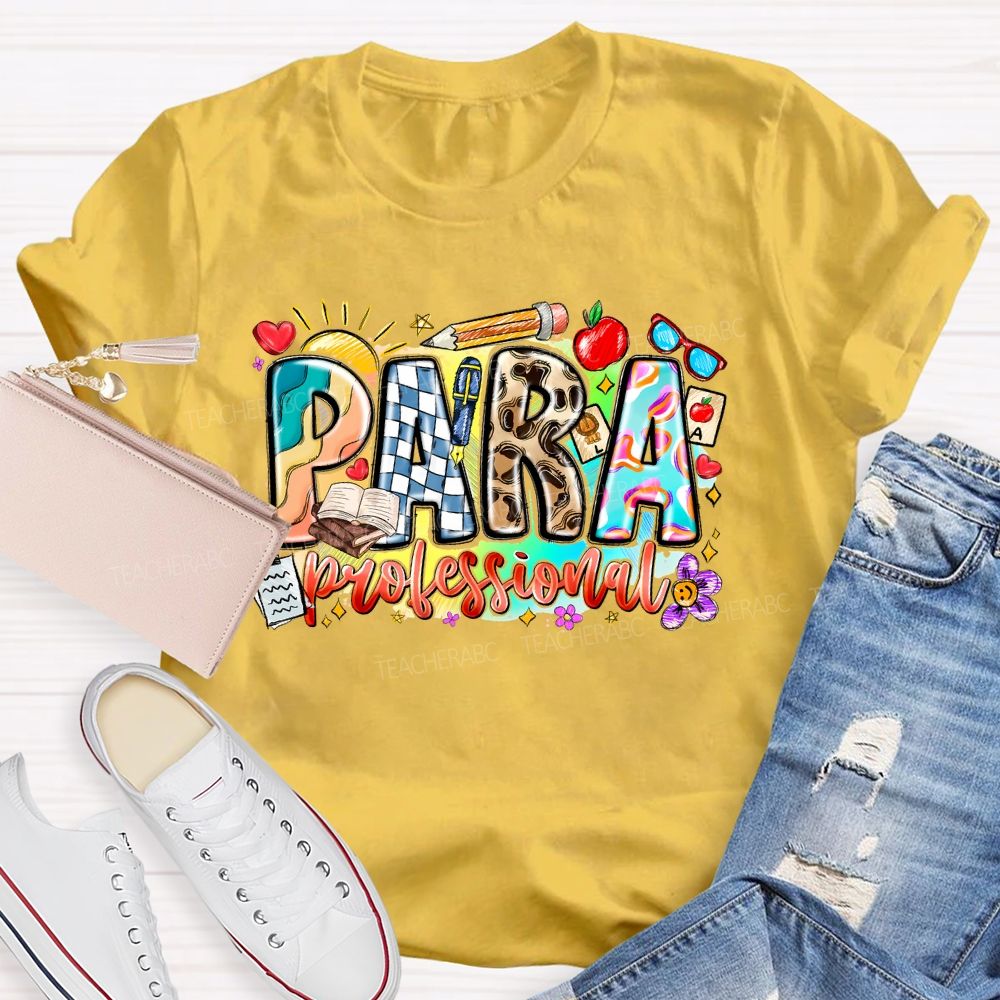 Para Professional Pattern Teacher T-shirt