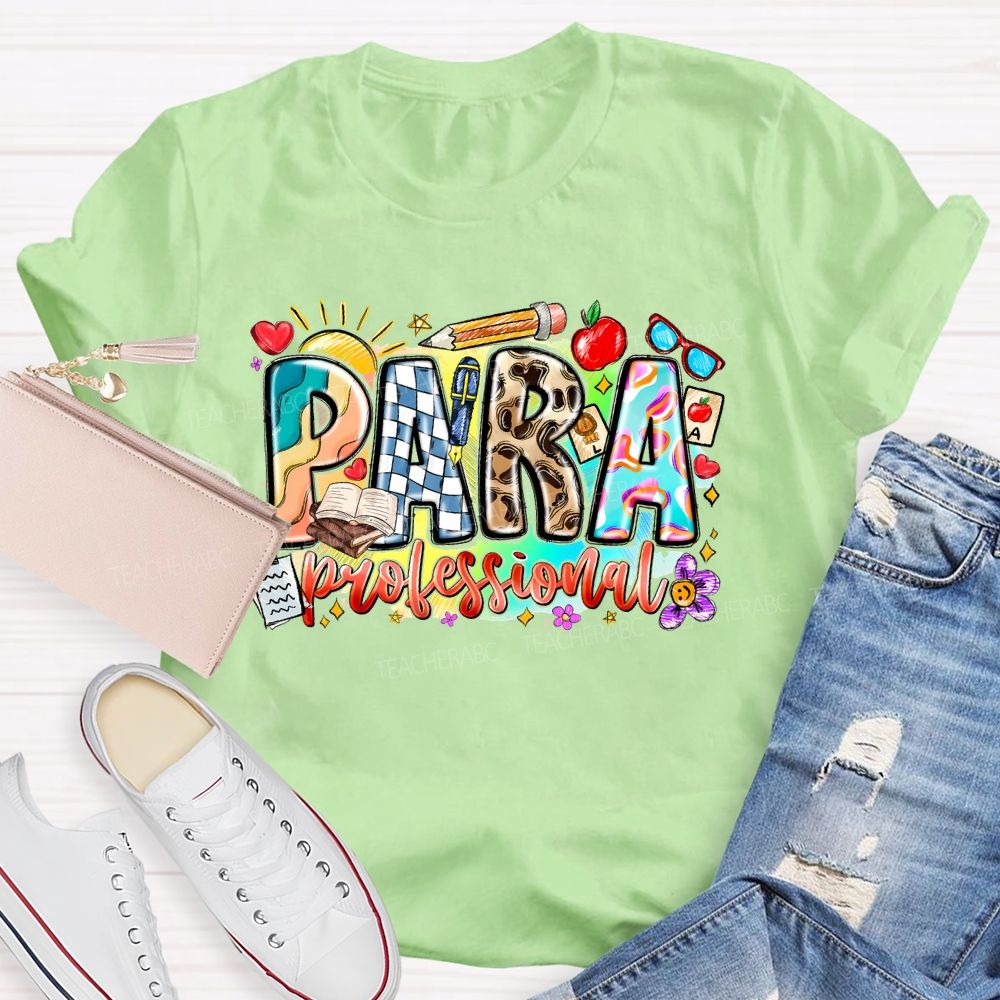 Para Professional Pattern Teacher T-shirt