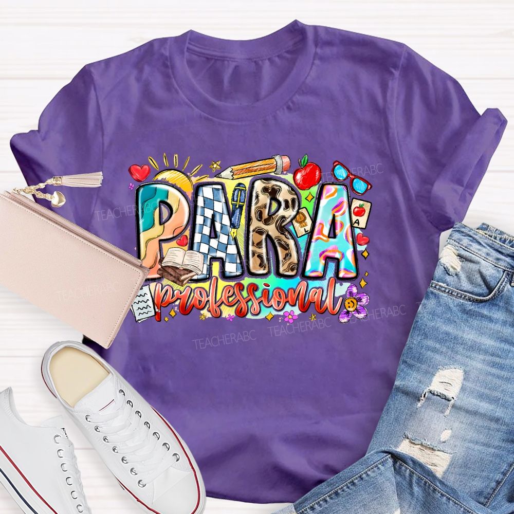 Para Professional Pattern Teacher T-shirt