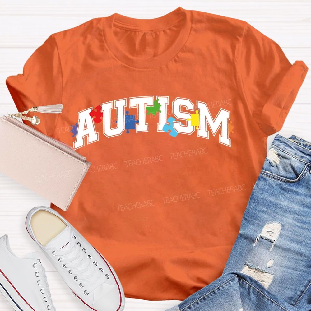Autism Awareness Special Education Teacher T-shirt