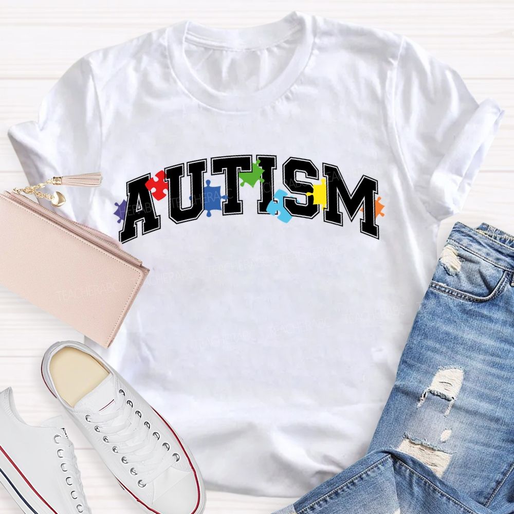 Autism Awareness Special Education Teacher T-shirt