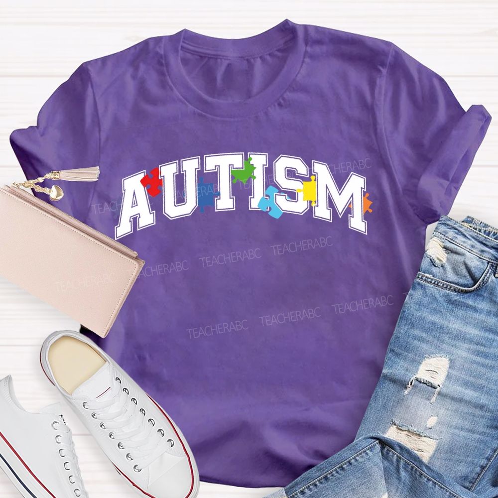 Autism Awareness Special Education Teacher T-shirt